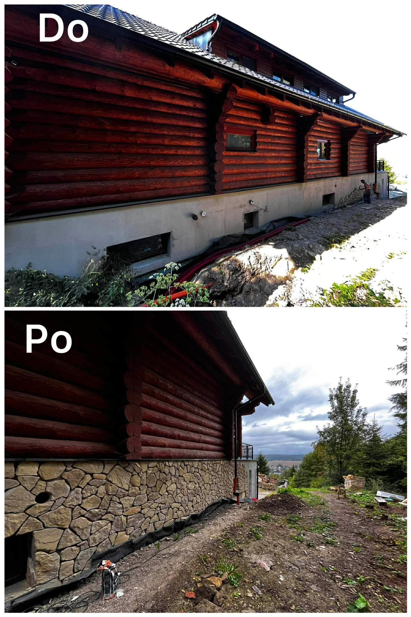 Kamenný obklad fasády